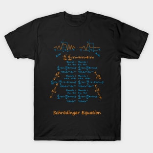 Schrodinger equation full (dark) T-Shirt